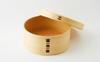 Maru Bento 820ml Magewappa Bento Box Lunch Box Made in Japan Odate Kogei production Natural wood Wooden Durable Lightweight Round shape Women Men