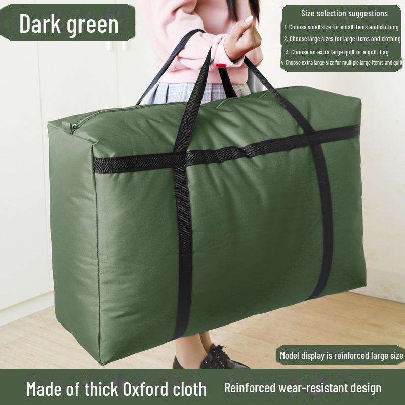 

Очень большая водонепроницаемая сумка из оксфордского холста для хранения вещей и одеял Reinforced Large 73x50x27