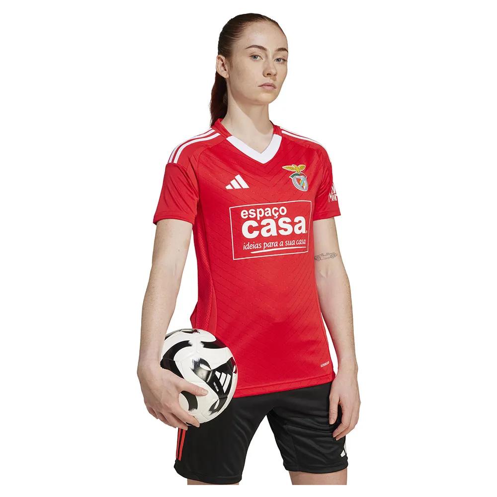 Adidas SL Benfica 2024-2025 women's soccer jersey 100% recycled polyester Red