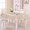 Florals Pattern Tablecloth Oilproof Waterproofs Easy Cleaning Round Table Cover for Home Restaurant Decors Table Cloth