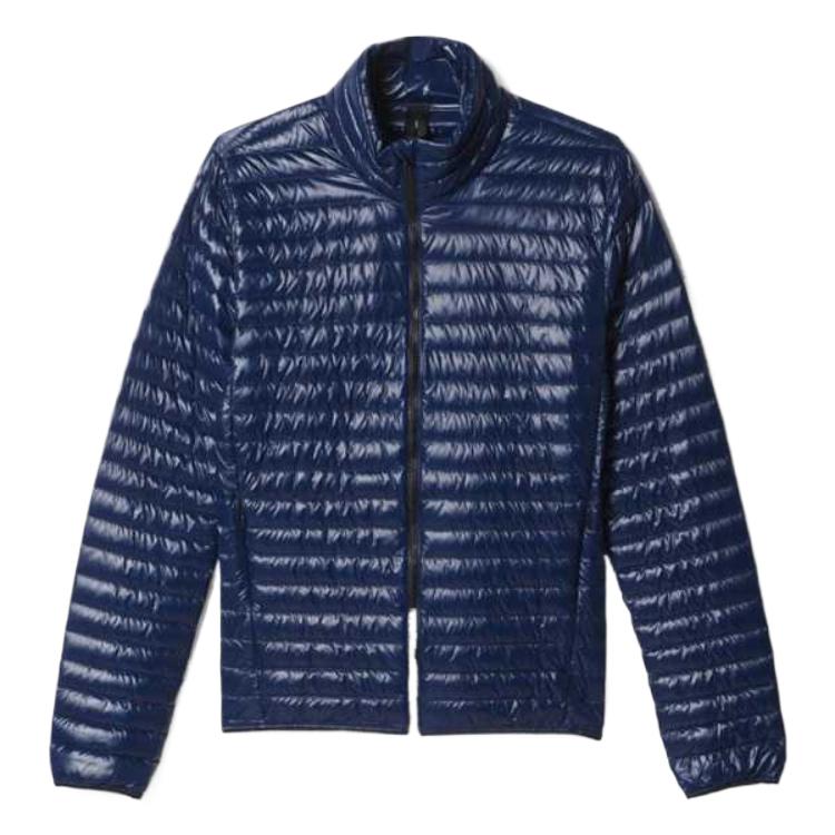 

Adidas Серия тренировок Удобная Стильная Повседневная Уличная Теплая Куртка Пуховик с Воротником-стойкой и Длинным Рукавом Мужская Верхняя Одежда Темно-синий AP9561 M