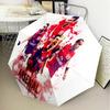 Arsenal Celebration Moment Automatic Folding Umbrella - 8-Rib Travel Umbrella with Auto Open/Close & Portable Gifts for holidays or birthdays