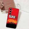 Game Red Dead R-Redemption Phone Case For Samsung S 24 Fe 25 Ultra Plus 20 Lite 21 30 22 23 24 22 Ultra 5G Fundas
