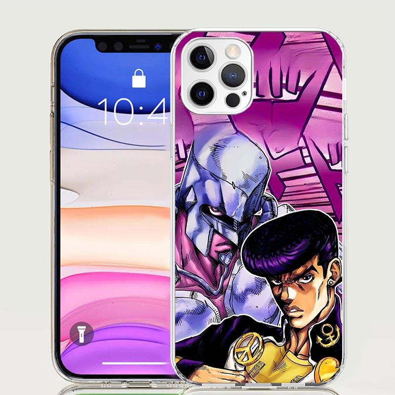JoJo Adventure Higashikata Josuke Phone Case For Iphone 11 12 13 Mini 14 15 Plus 17 Air 16 Pro Max 16E 7 8 SE Art Customized Coq