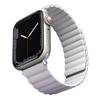 Pasek do Apple Watch Series 1 UNIQ Reversible Magnetic Lilak-Biały