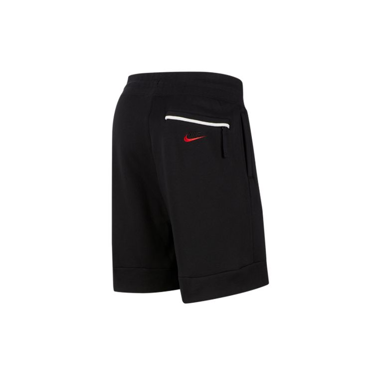 Nike Pantaloncini Uomo Air Fleece Color-Block Neri CJ4833-010