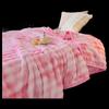OEING Knitted Double-Sided Velvet Blanket