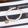 Adjustable Cat Collar with High Simulation Pearls Cute Exquisite Summer Necklace for Kittens Pet Supplies with Neck Decoration