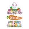Modifiable Spring Paper Door Art Contains 4 Designs Easter Party Supplies Home Accessories For Creative Seasonal Decors