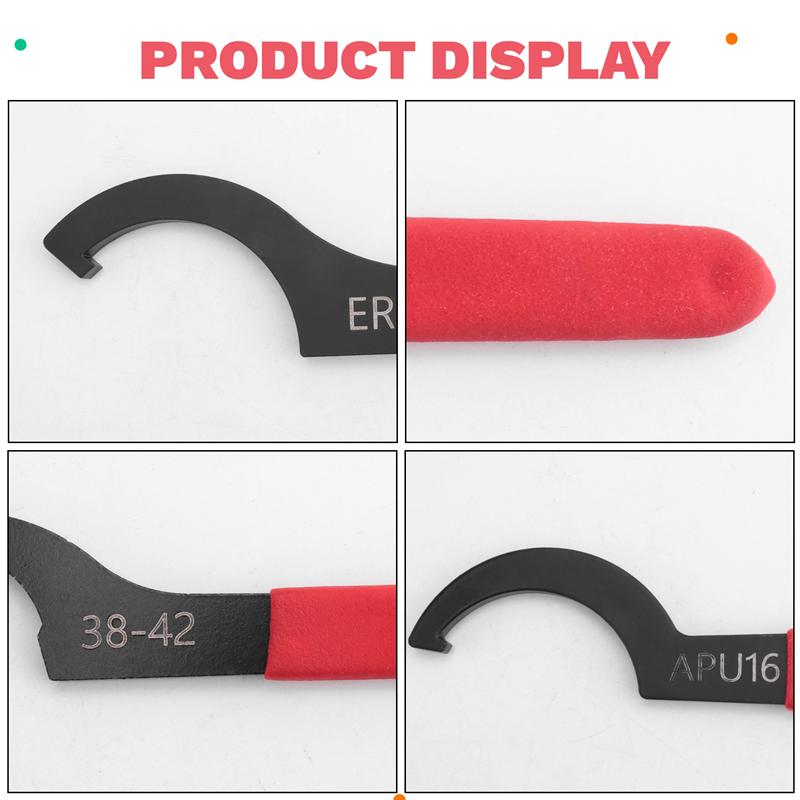 AD23-7PCS Adjustable Wrench Sets Professional Universal Rubber Handle Wrench Spanner Tool