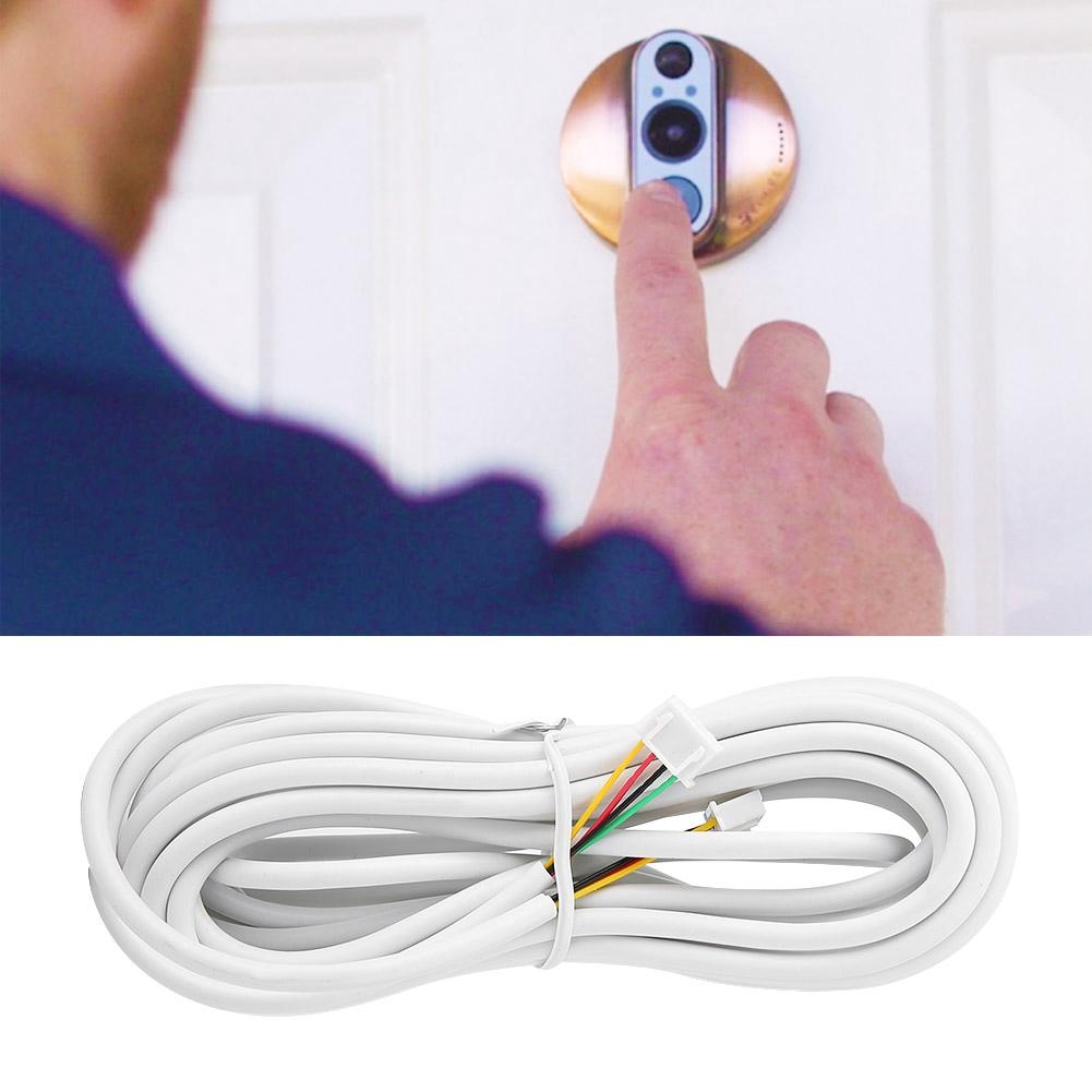 4-adriges 30 m 0,3 mm rundes flexibles Kupferkabel für Video-Türsprechanlage