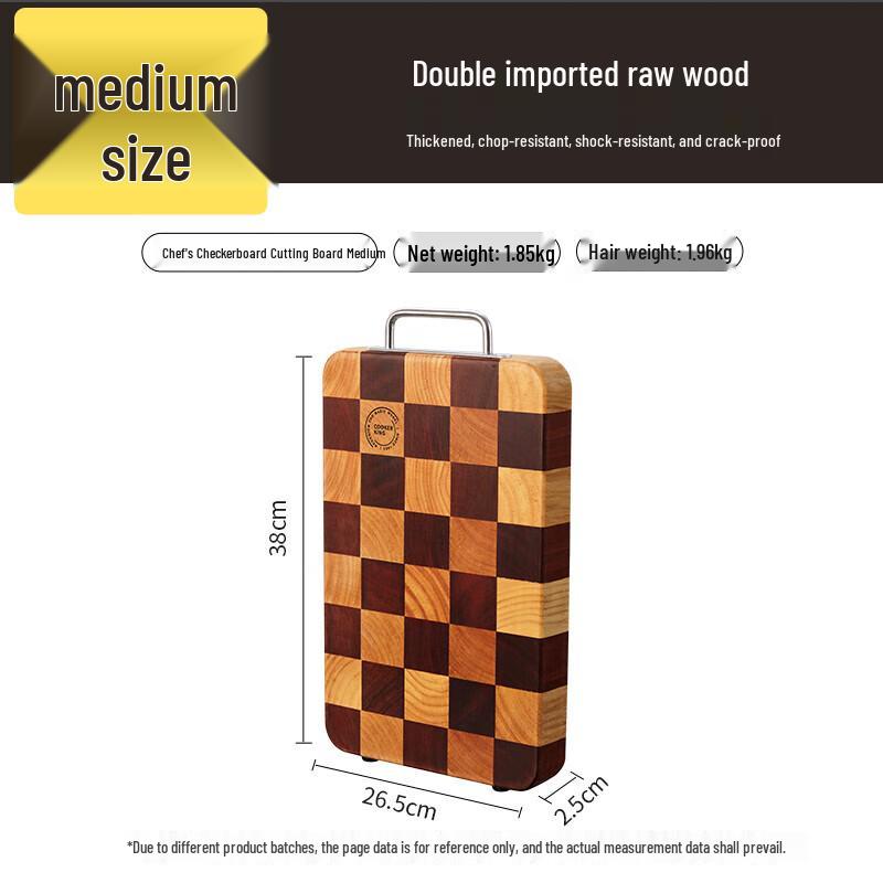 Chui Da Huang Black Ebony Wood Cutting Board