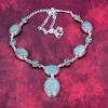 Aquamarine & Blue Topaz Handmade Latest Design Jewelry Necklace, 925 Solid Sterling Silver Gemstone Necklace, Gift For Mother