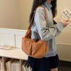 Washed Canvas Multi-pocket Messenger Bag Women's Shoulder Bag
