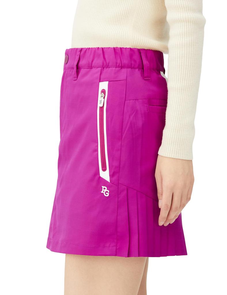 skirt heat electrostatic Golf 0 [Pearly Gates] Women's water-repellent (plaid pattern, retention, windproof, function) / / 055-3234008 090_Pink [S]