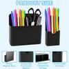Magnetic Pen Holder Magnetic Cup Locker Organizer Fridge Pen Holder With Strong Magnets Dry Erase Marker Storage Holder
