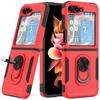 Case - Samsung - Galaxy Z Flip 5 / Z Flip 6 - Reinforced Protection - Shockproof - Red