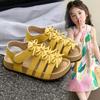 Girls Summer Soft Sole Princess Sandals Roman Birkenstock Shoes Fashion Casual Flats