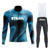 2026 Autumn Breathable Cycling Suit, Bicycle Cycling Suit, Long-sleeved Suit, Men's and Women's Cycling Suit, Road Cycling Quick-drying Cycling Suit.
