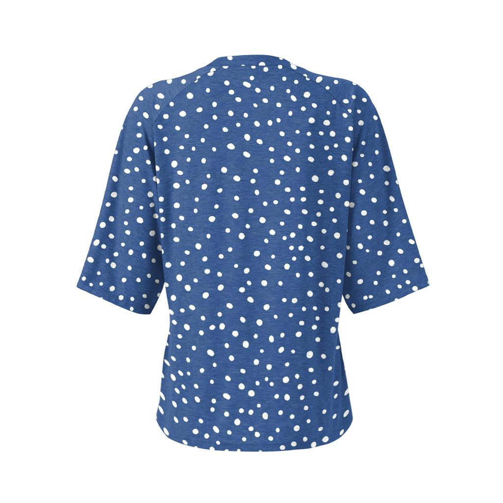 Women's Post-operative Short-sleeved  Color Shirt With Four Pockets