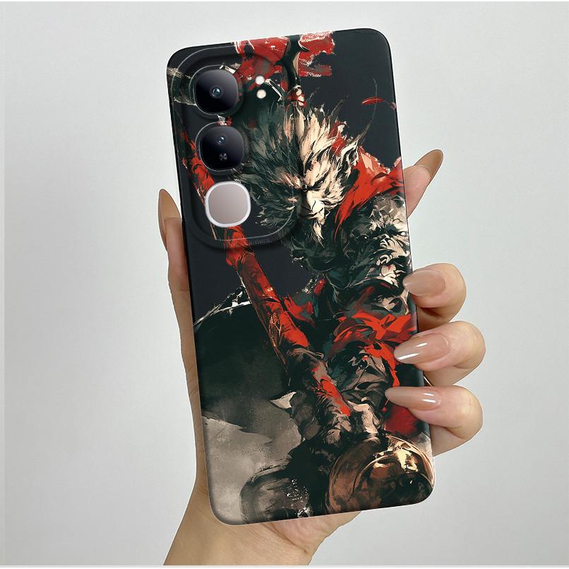 

For Vivo V40 Lite V40SE Y200 Y300 Case Soft Liquid Silicone Phone Back Cover For Vivo V 40 Lite 4G 5G V40 SE Anti Slip Fundas Y300 (5G