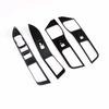 Carbon Fiber Inner Window Switch Panel Cover Trim For Ford Explorer -2024