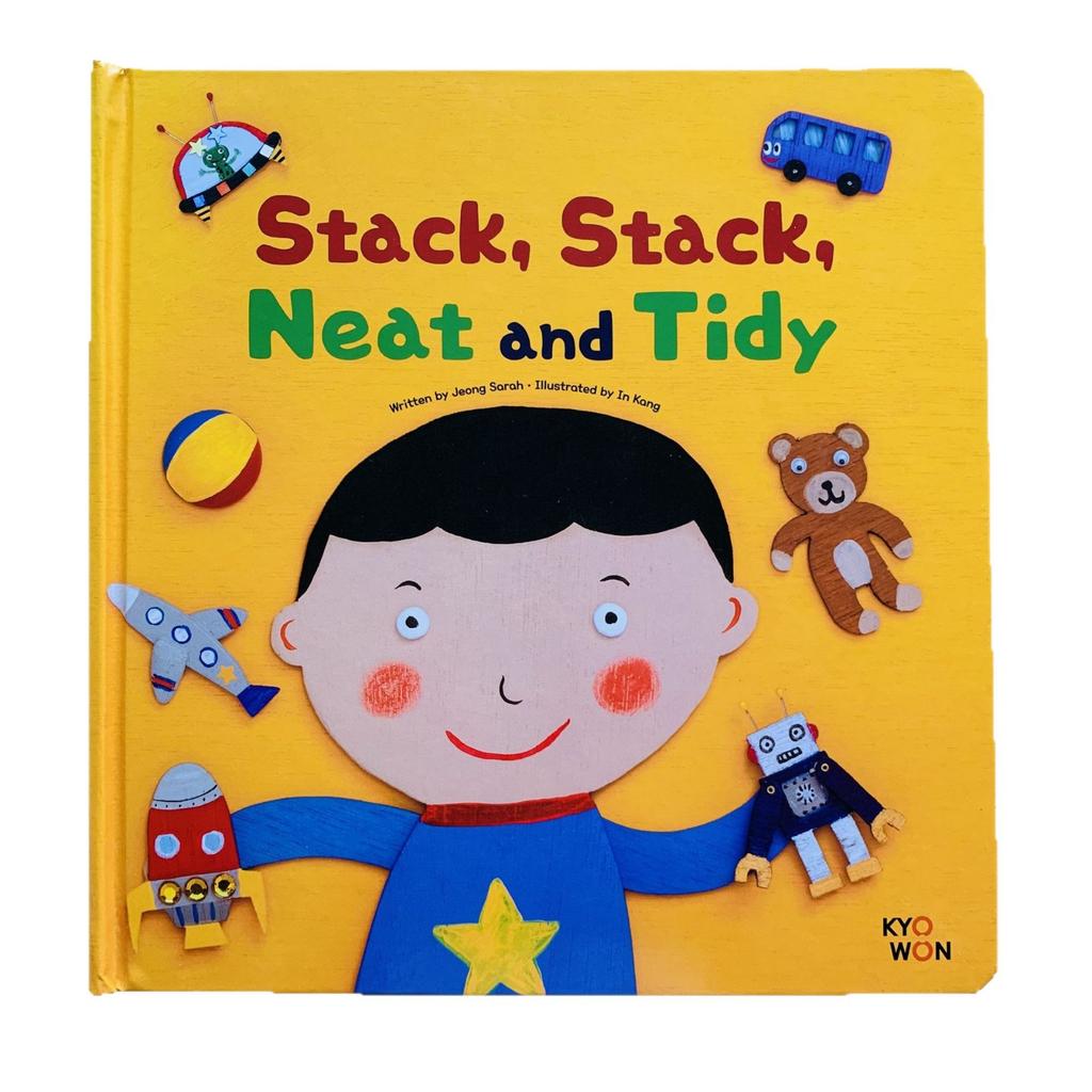 Stack Stack Neat and Tidy Daily Storage Sticker Book Good Behavior Habits