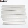 For Honda CRV CR-V 2007-2010 2011 2012 2013 2014 2015 Stainless Steel Window Center Pillar Cover Trim Post Strip Car Accessories