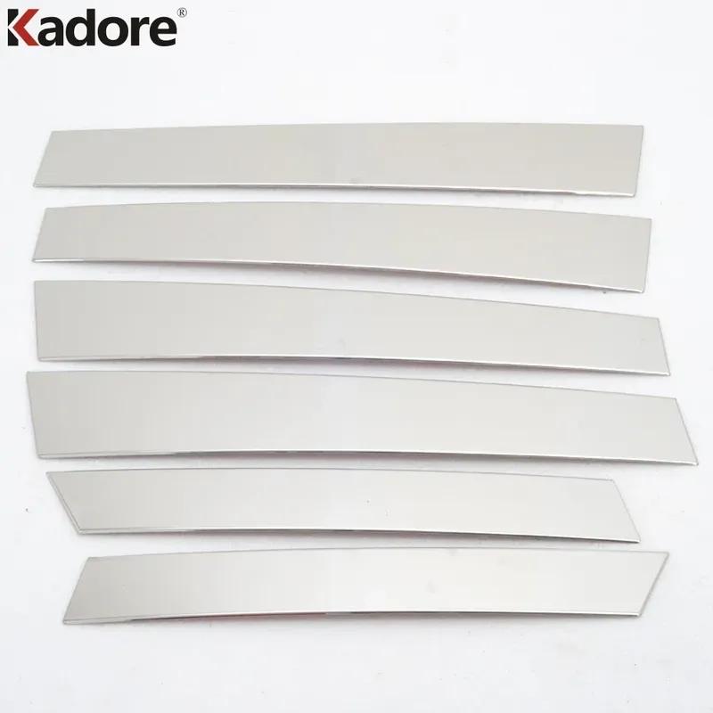 For Honda CRV CR-V 2007-2010 2011 2012 2013 2014 2015 Stainless Steel Window Center Pillar Cover Trim Post Strip Car Accessories