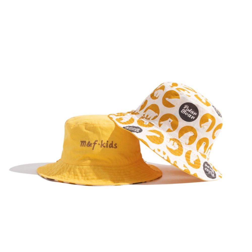 Breathable Baby Shading Hat Cotton Children's Fisherman Hat Fashion Double Sided Kid Sunhat  Baby