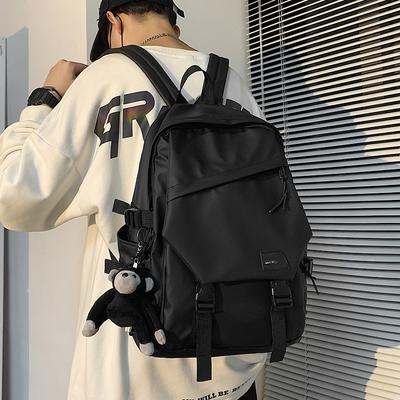 Backpack Male Fashion Trend Travel Backpack Male Junior High School College Students Casual Backpack