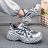 New Fashion Men 's Four Seasons Comfortable Thick Sole Shoes Students BoysTrending Soft Sole Breathable Casual Running Sneakers