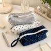 Polka Dot Pencil Case Large Capacity Makeup Bag Multifunctional Pencil Storage Bag  Award Gifts