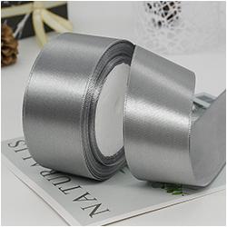 100% Polyester Single Face Satin Ribbon Roll 38 mm 1.5 Inch Custom Printed for Decoration and Wrapping