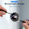 1PCS 3-in-1 Data Cable Car M Emblem Micro Telescopic Charger Valve Cap For BMW X1 X2 X3 X5 X4 X6 X7 iX3 F20 F10 F07 E70 E46 E