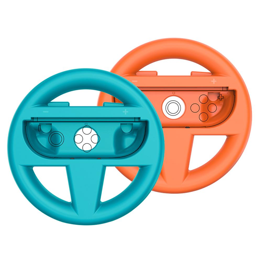 2Pcs Racing Steering Wheels Grips for Nintendo Switch 2 Gaming Handle Controller Game Grip Gaming Simulate Wheel Accessories