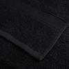 6 piece Premium Towel Set SOLUND Black 600 g m²
