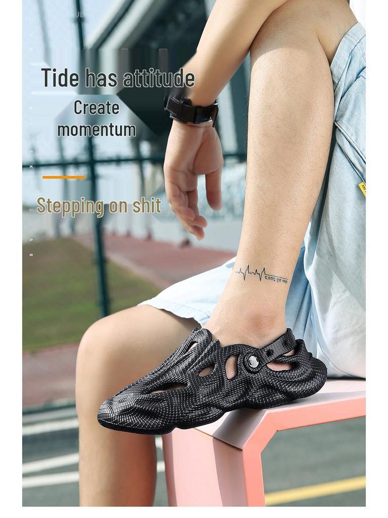 EVA Men's Summer Deformable Soft Sole Sandals: Outdoor Sports Slippers for Couples