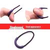 U-Shaped Colorful TPU Zipper Pull Tab Rope with Semicircular Puller