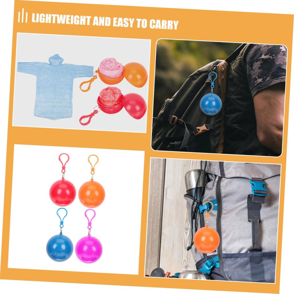 Cabilock 4-Piece Disposable Coat Protective Gear Door Travel Design