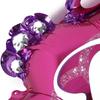 1Pc Hot Pink Crown Princess Birthday Party Decoration Supplies Round Foil Balloon