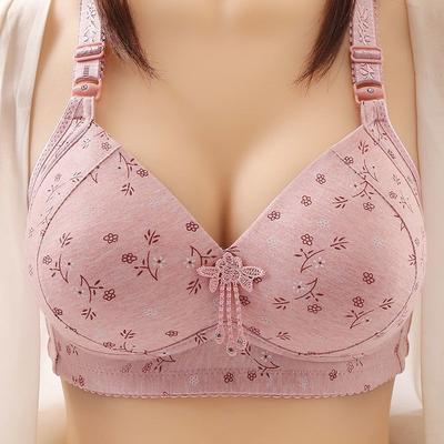 No Underwire Seamless Bralettes For Women Wireless Bra Soft Support Anti Sagging Shakeproof Bra Push Up Underwear Plus Size