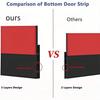1PC 1m/39.37inch Door Bottom Seal Strip Under Door Weatherstrip Sealing Strips Draft Stopper Door Seal Anti-Cold Gap Blocker Win