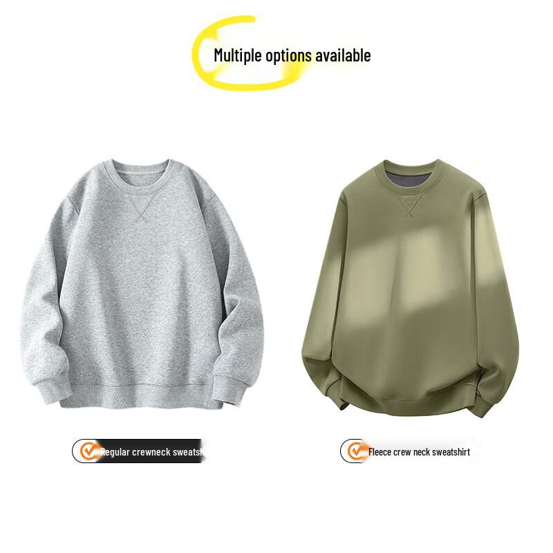 VANCL Men's Round Neck Pullover Sweatshirt