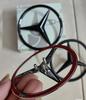 Original car size ABS Rear Trunk Emblem Badge Sticker For Mercedes Benz W204 W205 W206 W176 W211 H247 W212 W213 W117 badge