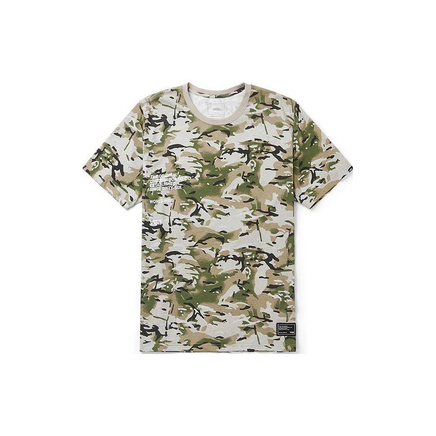 

Vans Camo Print Crew Neck Short Sleeve T-Shirt Men Tops VN0A5KD4ZDJ M