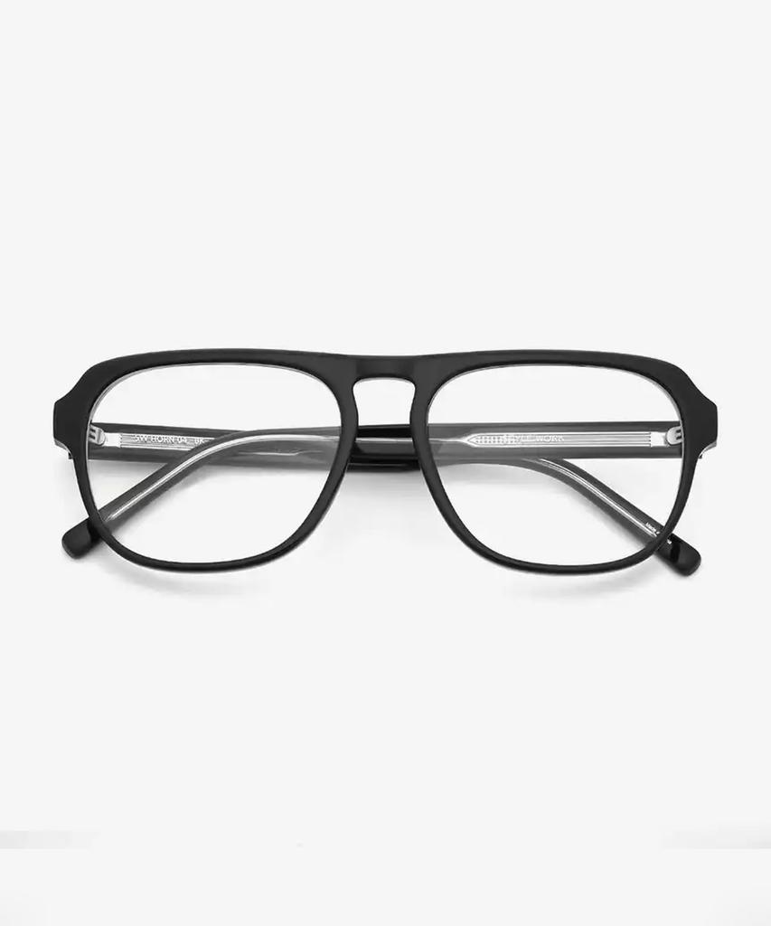 Seutailwokeu Black Sw Horn 04 Bk Stylework Eyeglass Frames