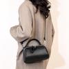 Bolso de Mano de Cuero de Vaca Genuino para Mujer, Bolso Convertible de Hombro y Cruzado