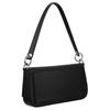 Calvin Klein Synthetic Material Baguette Bag, Shoulder Bag, Handbag, Crossbody Bag, Shoulder Bag Women's Black DH3458-001
