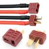 XT Plug Male & Female Connectors 2-pin High Power Connector Gold-Plated for LiPo Battery RC Car Model Making Assortment Kit